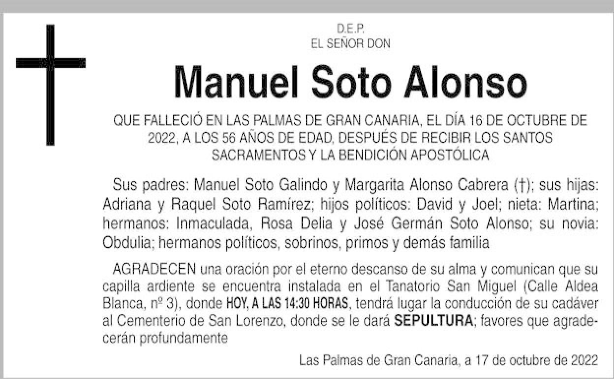 Manuel Soto Alonso Canarias7